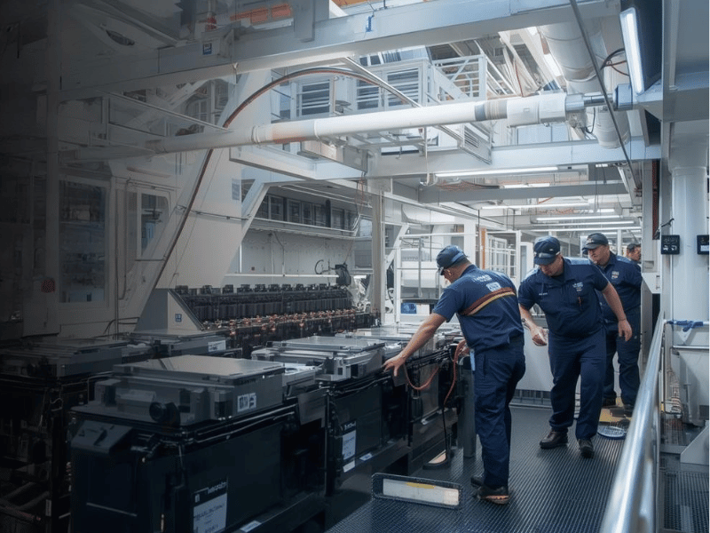 Tested & Certified Marine Battery Solutions Main Display