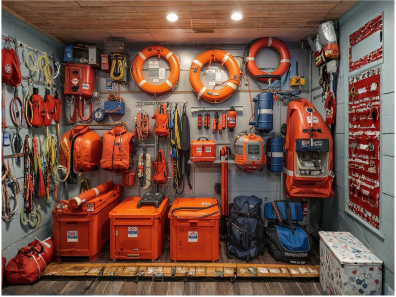 Life-Saving Appliances (LSA) & Liferafts Main Display
