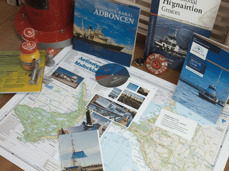Marine Charts, Publications & Navigation Aids Main Display
