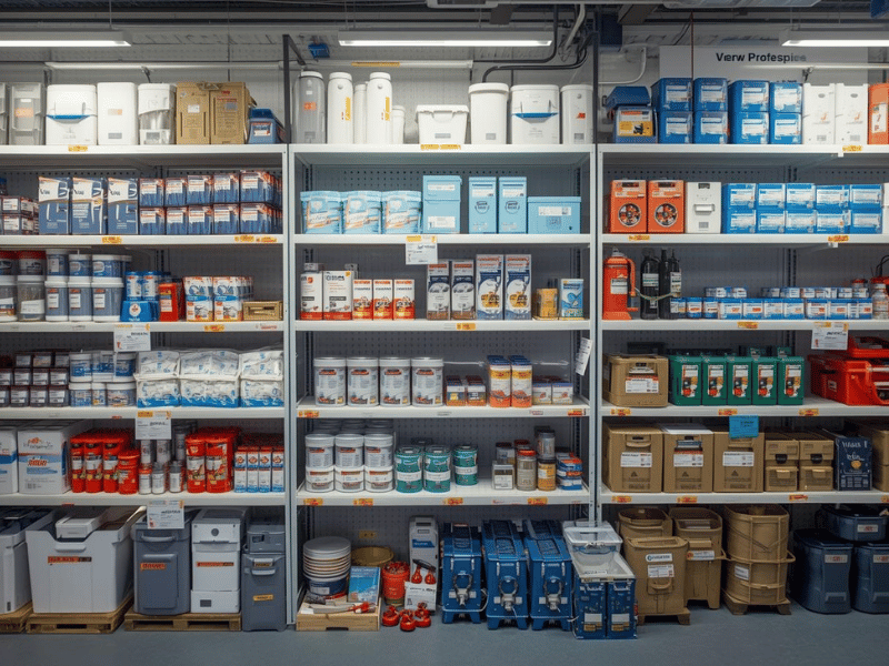 Ship Store Supplies (Engine, Deck, Cabin, Electrical, Safety & Stationery) Main Display