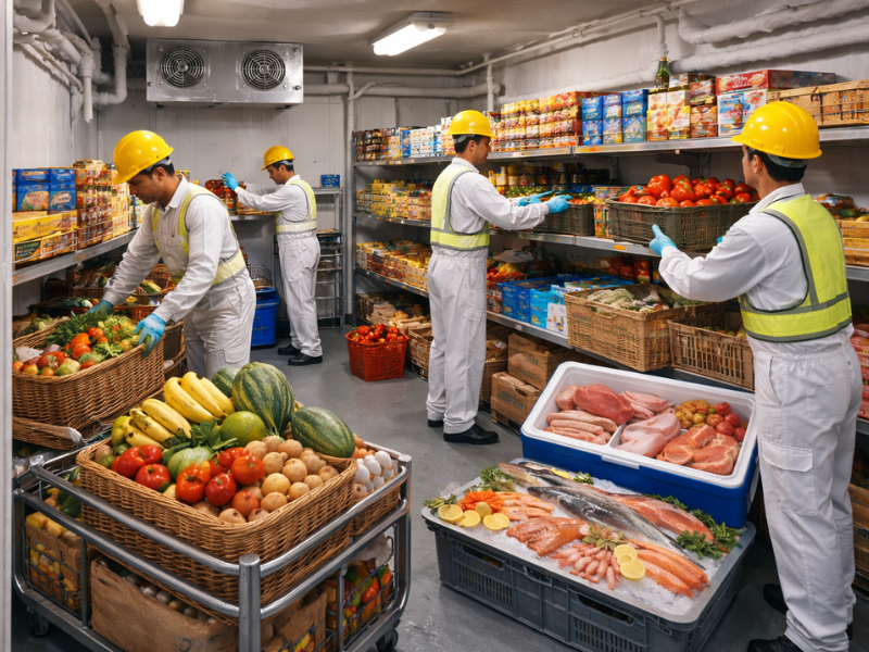 Fresh Provisions & Food Items Main Display